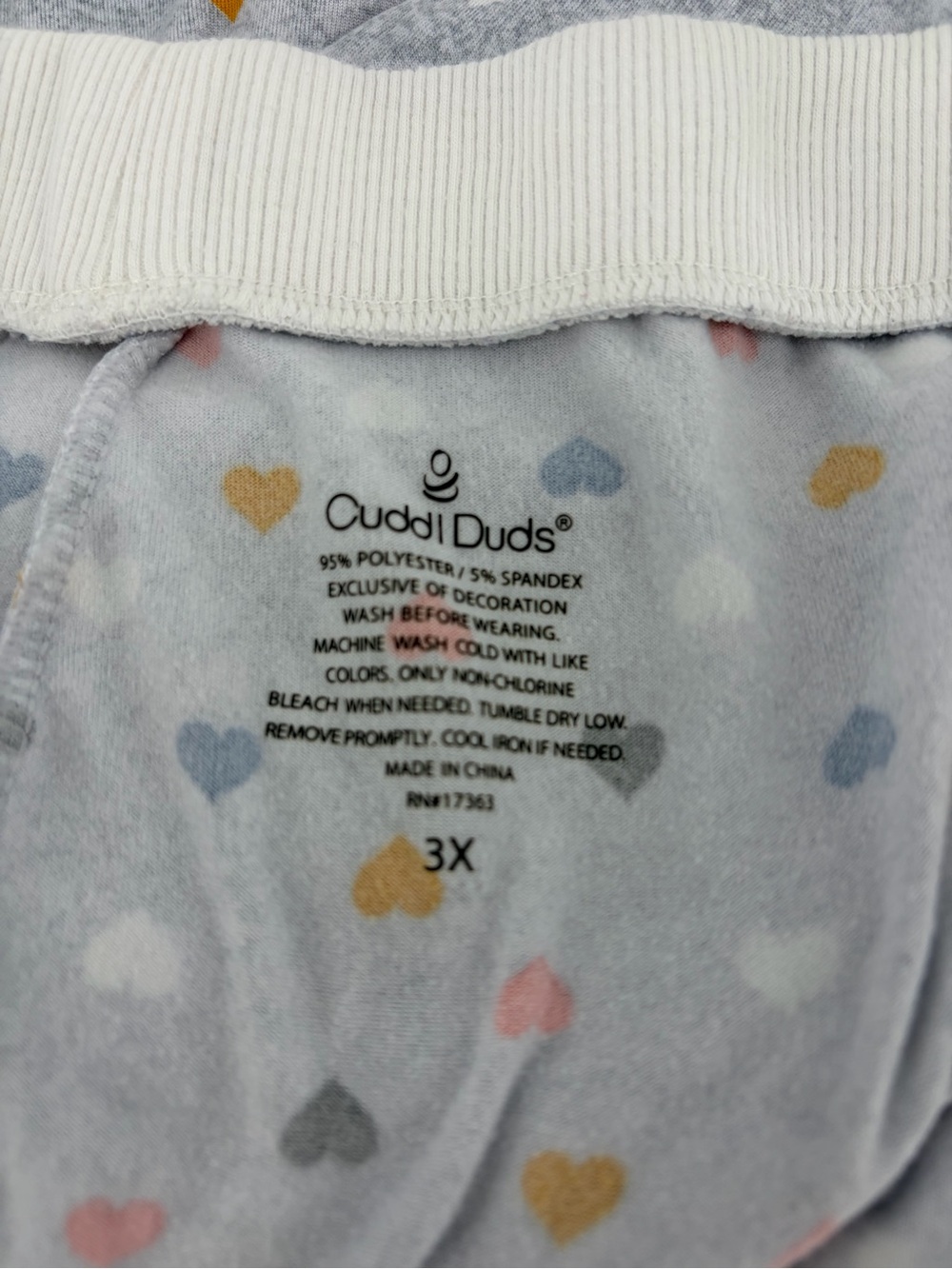 Cuddl Duds Women's Two Piece Jogger Pants Pajama Lounge Set Size 3X, Comfy - Picture 4 of 10
